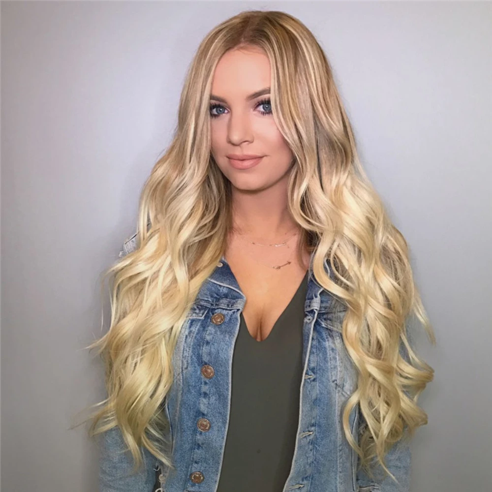65cm Long Wavy Synthetic Lace Front Hair Wigs Mid-Length Blonde Lace Wig for Women Afro Cosplay Daily Heat Resistant Hair
65cm Long Wavy Synthetic Lace Front Hair Wigs Mid-Length Blonde Lace Wig for Women Afro Cosplay Daily Heat Resistant Hair
