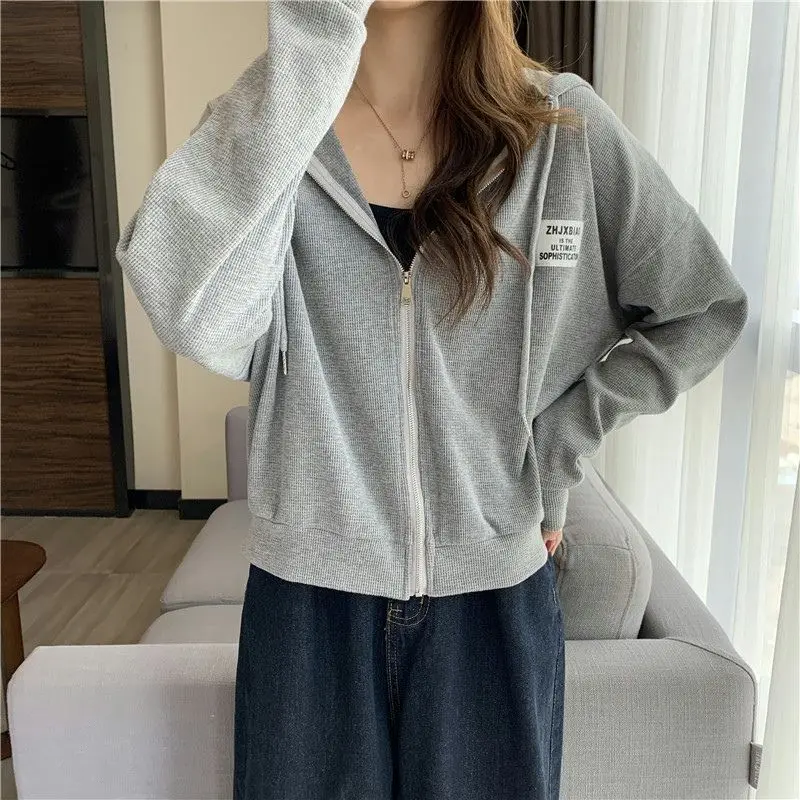 Yasuk Spring Winter Fashion Casual Zipper Women's Loose All-Match Sporty Girl Student Girl Print Hoodie Coat
Yasuk Spring Winter Fashion Casual Zipper Women's Loose All-Match Sporty Girl Student Girl Print Hoodie Coat