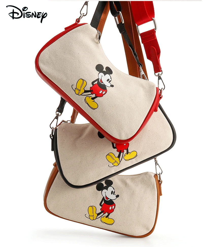 Disney Mickey Mouse Women's Bag Shoulder Bag Girls Cotton Shoulder Crossbody Bags Fashion Axillary Package Korean Female Bag
Disney Mickey Mouse Women's Bag Shoulder Bag Girls Cotton Shoulder Crossbody Bags Fashion Axillary Package Korean Female Bag
