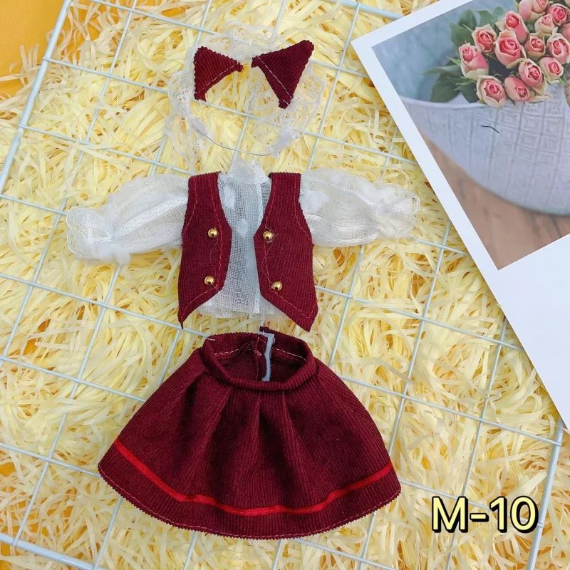 30cm Bjd Doll Clothes Princess Set 1/6 Doll Fashion Dress Up Cute Dolls Clothes Toys for Children Girls Toys Birthday Gifts
30cm Bjd Doll Clothes Princess Set 1/6 Doll Fashion Dress Up Cute Dolls Clothes Toys for Children Girls Toys Birthday Gifts