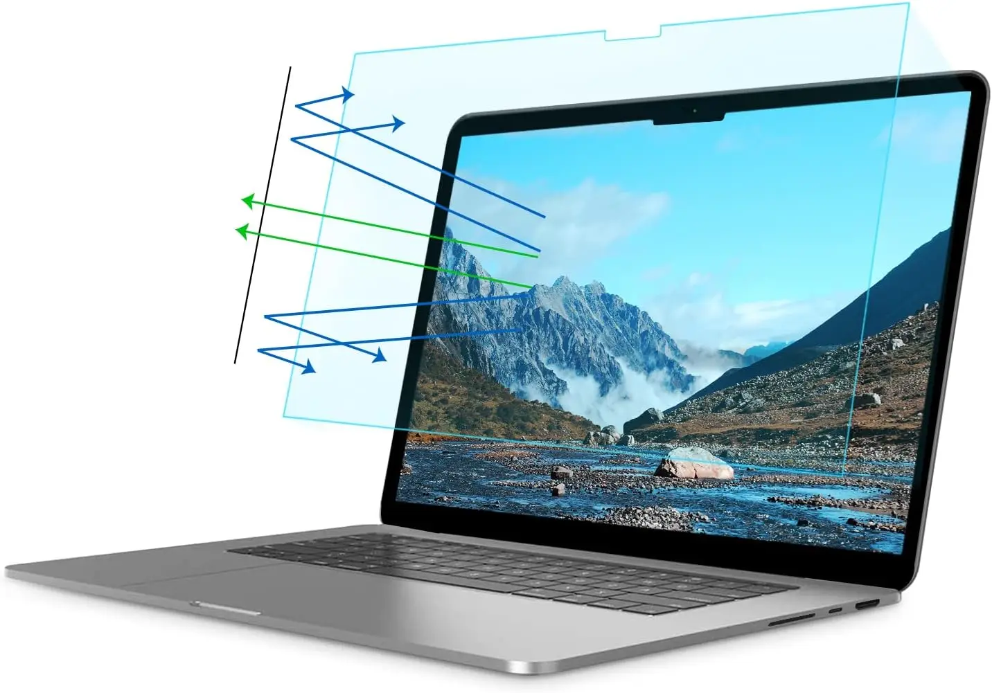 

3PCS Matte Anti Glare for MacBook Pro 16 Inch (2021-2023, M1, M2) A2485 A2780 for Mac Pro 16.2" Screen Protector Film Guard