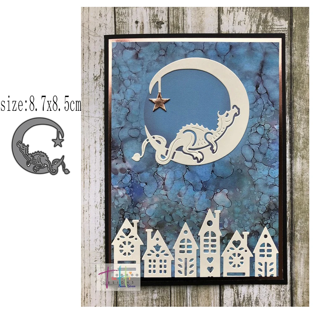 Металлические Вырубные штампы в виде крокодила на Луне, вырубные штампы, украшения для скрапбукинга, бумажные бриллианты, лезвие 
Металлические Вырубные штампы в виде крокодила на Луне, вырубные штампы, украшения для скрапбукинга, бумажные бриллианты, лезвие