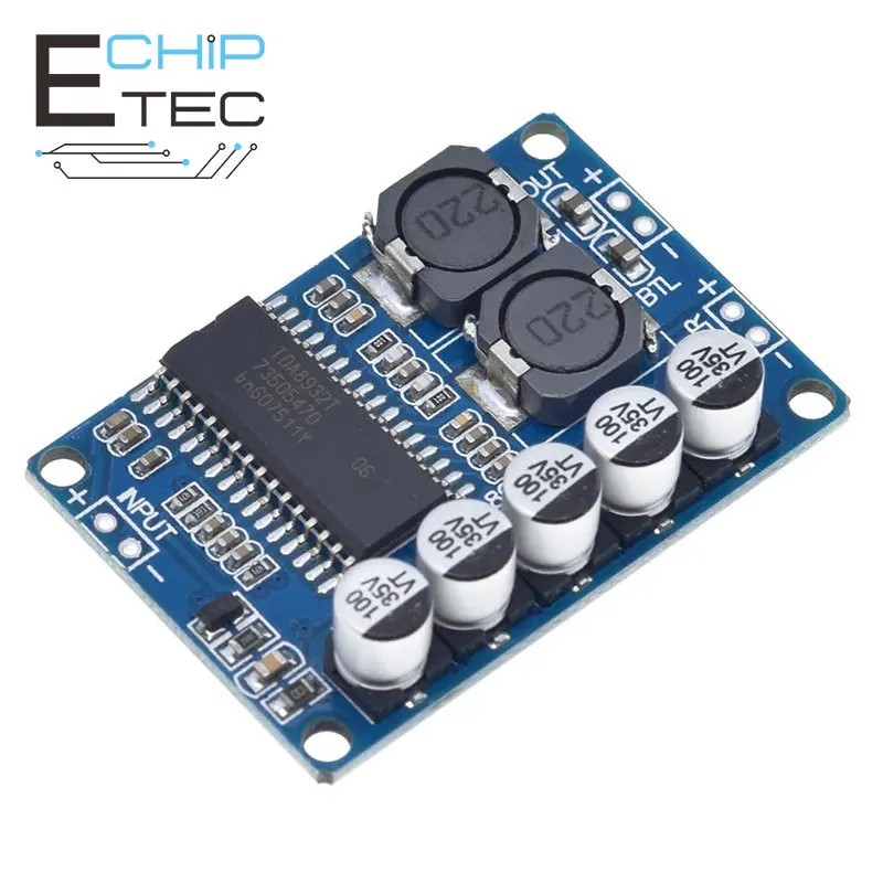 DC 24V TDA8932 Digital Power Amplifier Board Mono 35W Audio Power Amplifier Module
DC 24V TDA8932 Digital Power Amplifier Board Mono 35W Audio Power Amplifier Module