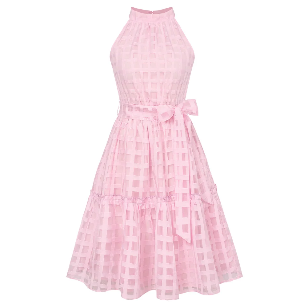 Zexxxy женское платье с эластичным поясом, ТРАПЕЦИЕВИДНОЕ ПЛАТЬЕ до бедра с вырезом на плечах в несколько рядов
Zexxxy женское платье с эластичным поясом, ТРАПЕЦИЕВИДНОЕ ПЛАТЬЕ до бедра с вырезом на плечах в несколько рядов