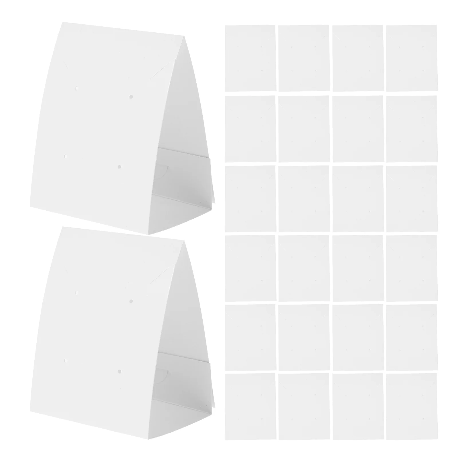 100 Pcs Display Rack Cards Ear Studs Holder Necklace Displaying Paper Cardboard Earring Jewelry
100 Pcs Display Rack Cards Ear Studs Holder Necklace Displaying Paper Cardboard Earring Jewelry