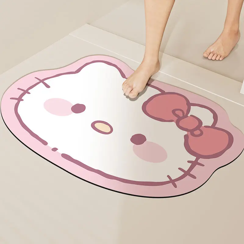 Kawaii Sanrio Hello Kitty Cinnamoroll Soft Diatom Mud Bathroom Floor Mat Absorbent Waterproof Mat Ins Cute Anime Girls Gifts
Kawaii Sanrio Hello Kitty Cinnamoroll Soft Diatom Mud Bathroom Floor Mat Absorbent Waterproof Mat Ins Cute Anime Girls Gifts