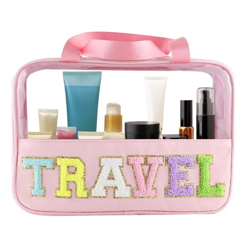 Chenille Letter Bag Travel Toiletry Bag For Men And Women WaterProof Makeup Bag For Women With Zipper Travel Accessories
Chenille Letter Bag Travel Toiletry Bag For Men And Women WaterProof Makeup Bag For Women With Zipper Travel Accessories