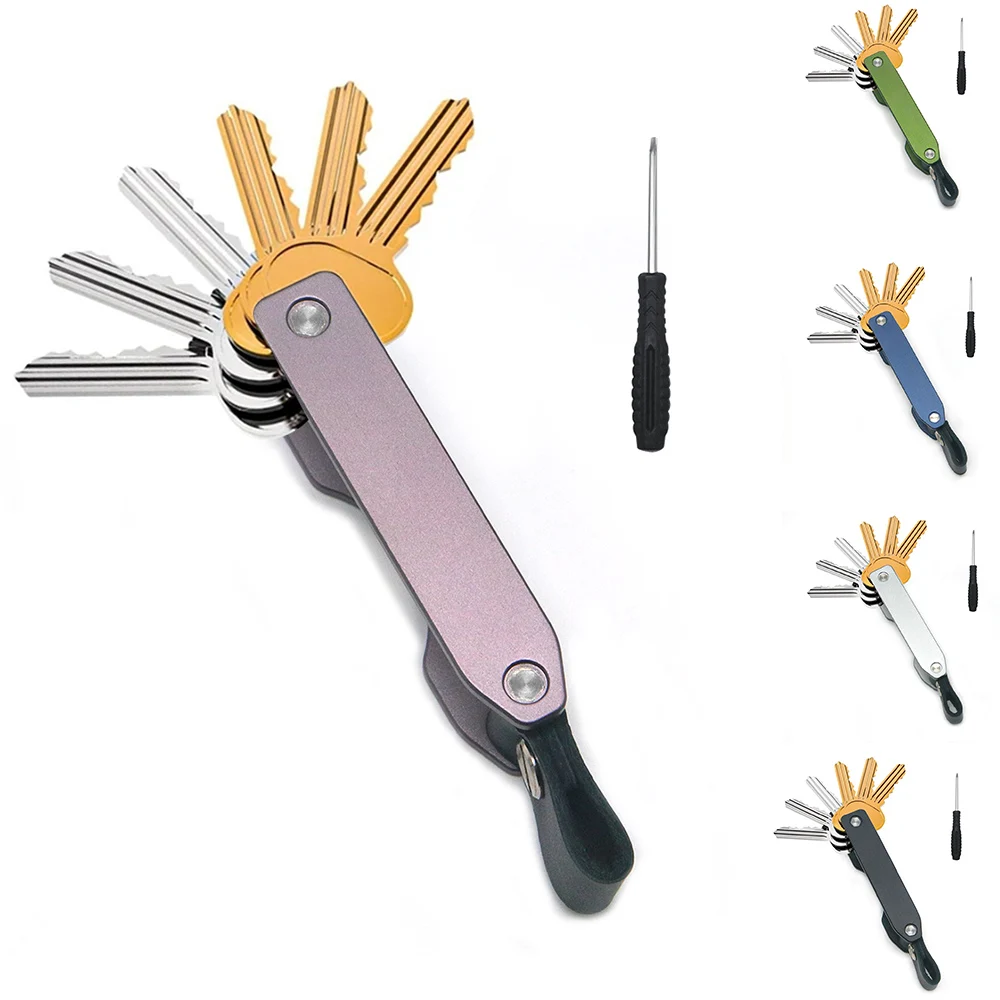Mini Key Organizer Keychain Holder - Compact KeyHolder for Keychain Case, KEYHolder, Attach KeyFob
Mini Key Organizer Keychain Holder - Compact KeyHolder for Keychain Case, KEYHolder, Attach KeyFob