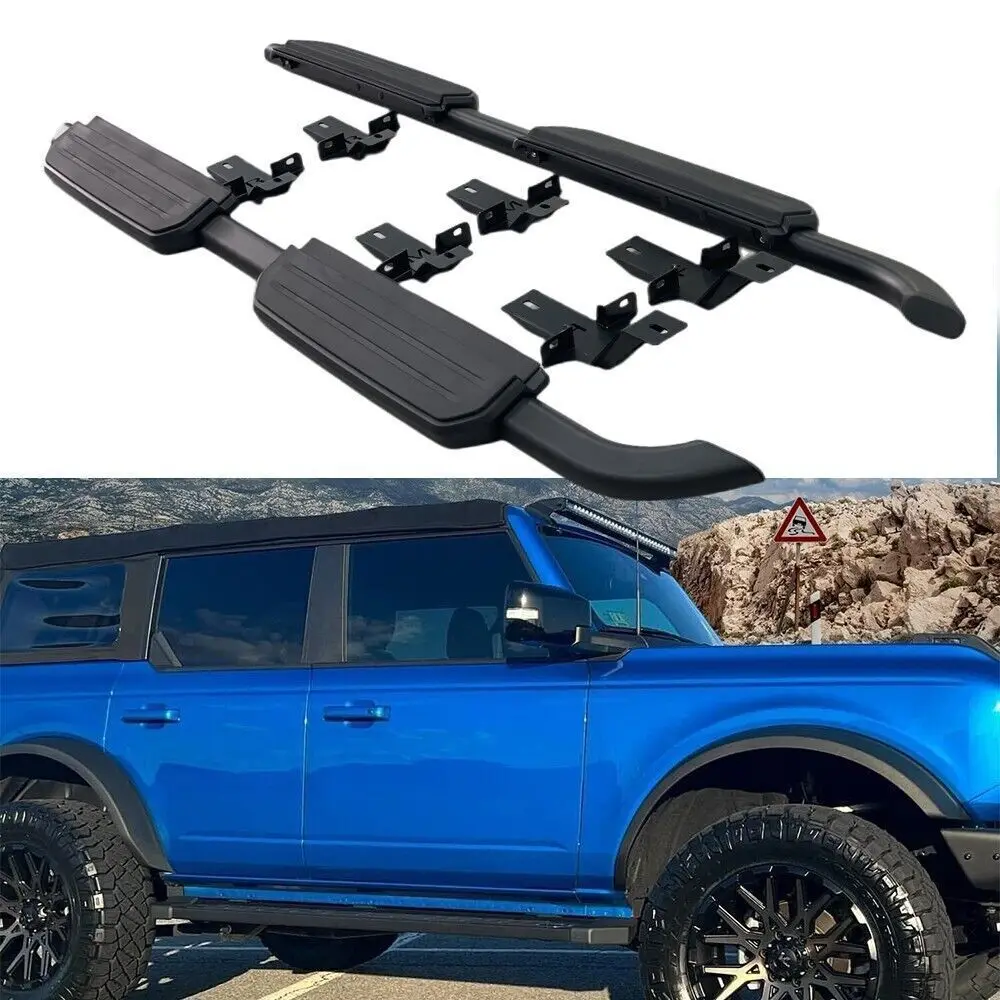2 шт., подходят для Ford Bronco 4 Door 2021-2023, подножка, боковая подножка Nerf Bar
2 шт., подходят для Ford Bronco 4 Door 2021-2023, подножка, боковая подножка Nerf Bar