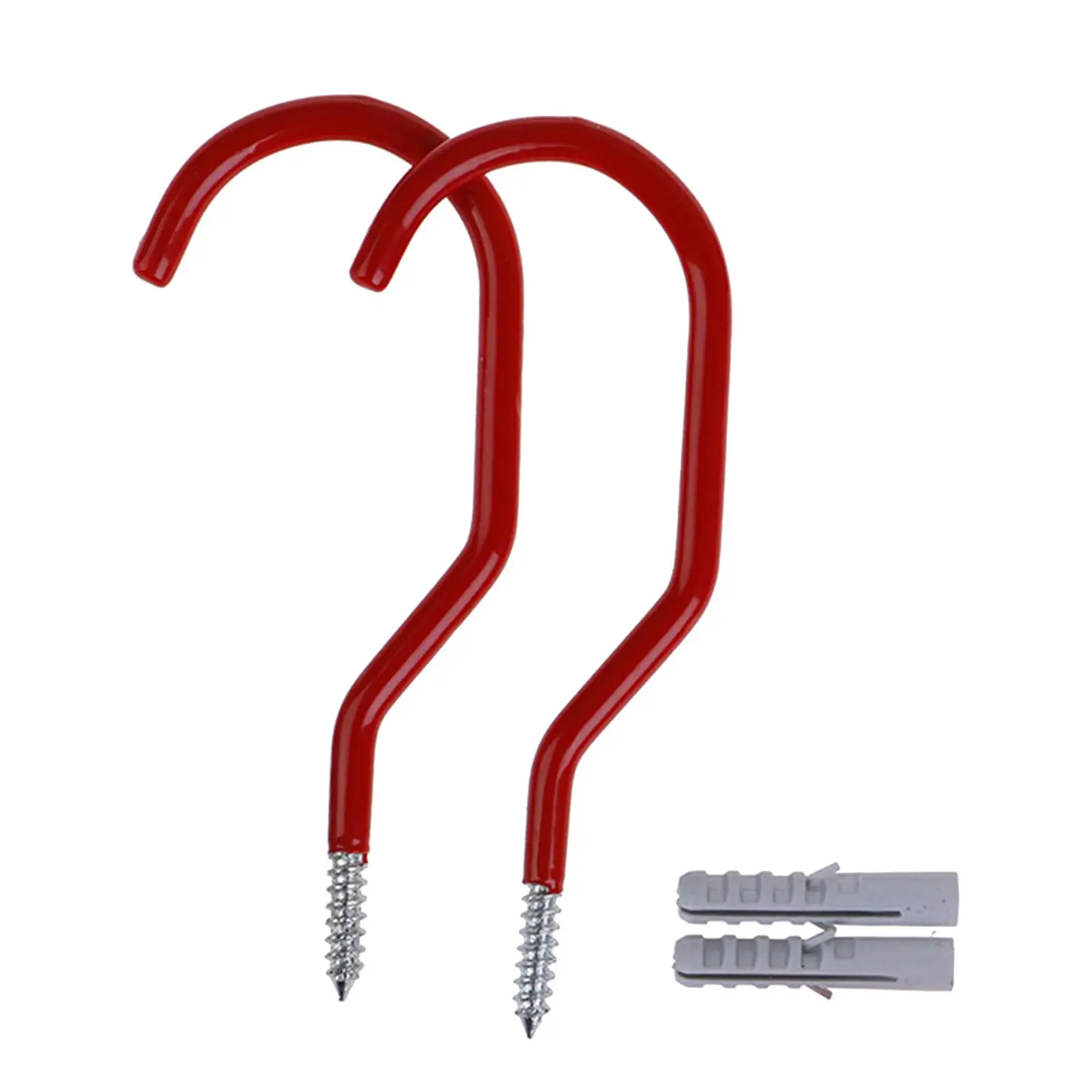 Bike Hooks Wall Ceiling Mount Screw in Bike Hanger Garage Utility Storage for Hanging Baskets Extension Ladder Organizing Bikes
Bike Hooks Wall Ceiling Mount Screw in Bike Hanger Garage Utility Storage for Hanging Baskets Extension Ladder Organizing Bikes