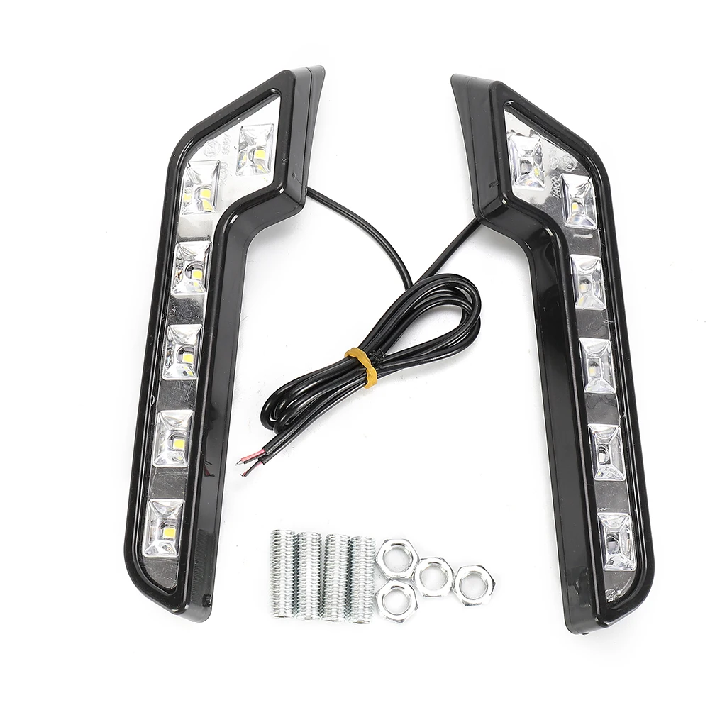 2PCS Daytime Running Lights 12V L Shape Driving Lamp Daytime Running Fog Light Waterproof Car LED Lamp Car Accessory
2PCS Daytime Running Lights 12V L Shape Driving Lamp Daytime Running Fog Light Waterproof Car LED Lamp Car Accessory