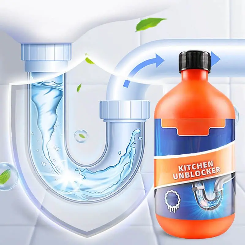 500ml Powerful Kitchen Pipe Dredging Agent Dredge Deodorant Toilet Sink Drain Cleaner Sewer Fast Cleaning Tools Bathroom Access
500ml Powerful Kitchen Pipe Dredging Agent Dredge Deodorant Toilet Sink Drain Cleaner Sewer Fast Cleaning Tools Bathroom Access