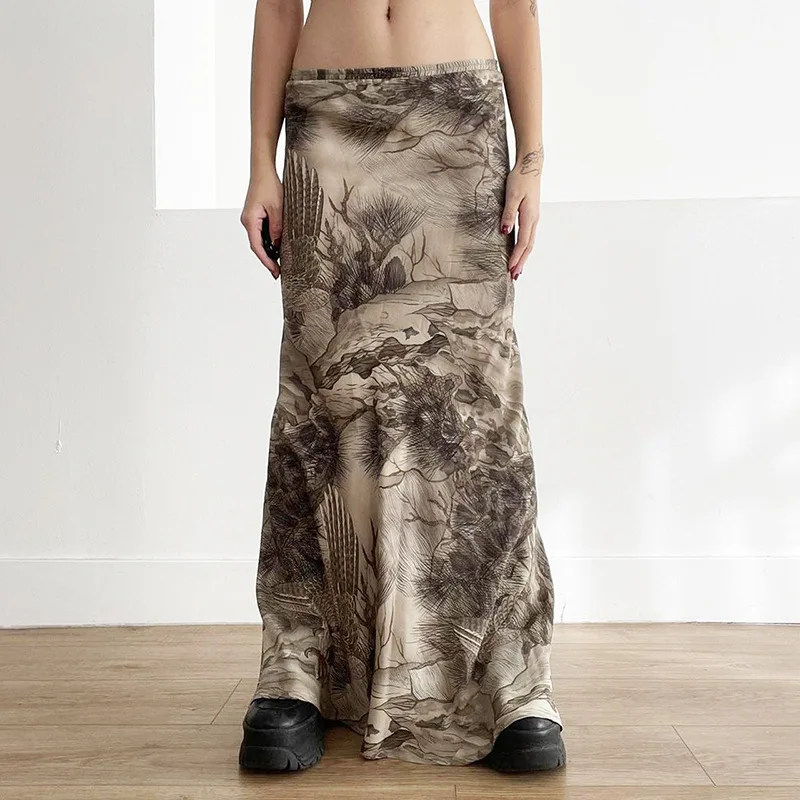 PASSIONNÉ Chinese Print Skirt for Women High Waist Long Skirts Female Vintage Style 2023 Summer Fashion New
PASSIONNÉ Chinese Print Skirt for Women High Waist Long Skirts Female Vintage Style 2023 Summer Fashion New