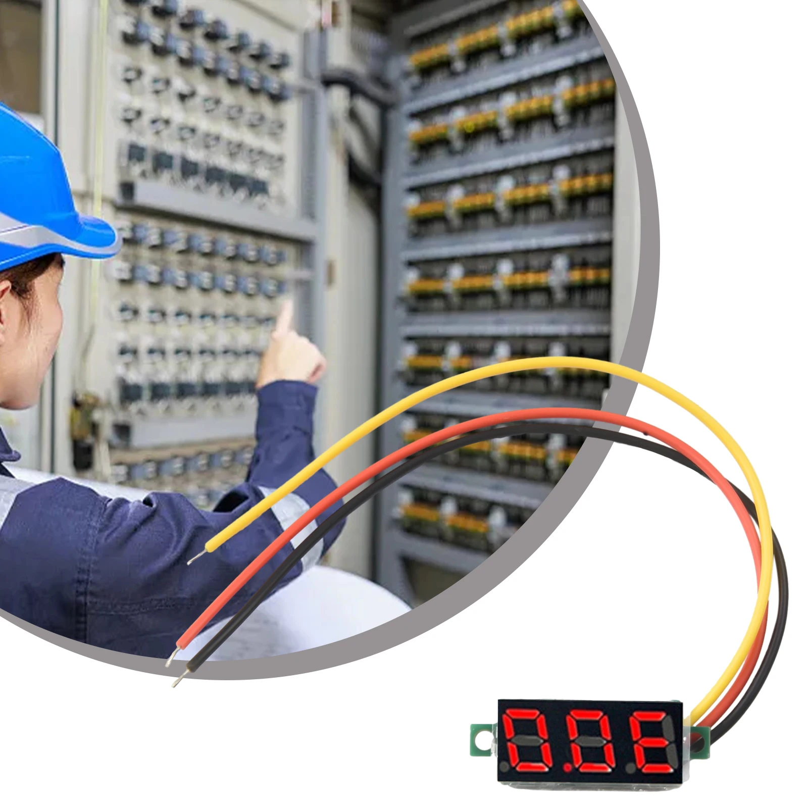 1pc Voltage Table Voltmeter Industrial LED Minimun Measurement Reverse Connection Reverse Protection Detectors
1pc Voltage Table Voltmeter Industrial LED Minimun Measurement Reverse Connection Reverse Protection Detectors