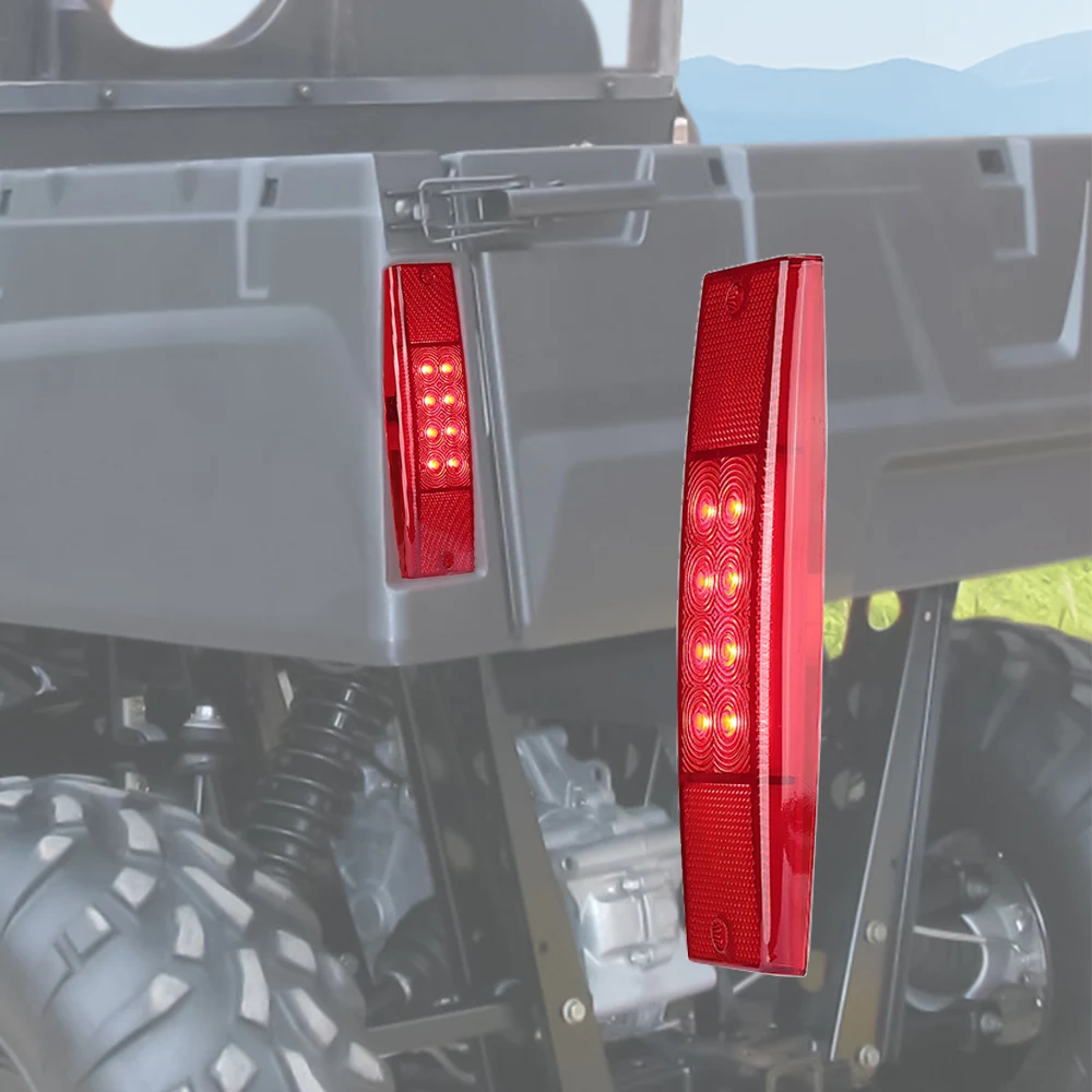 

UTV Rear Tail Light Red Brack Light Compatible with Polaris Ranger 400 500 570 800 EFI MIDSIZE Replacement Taillight #2411450