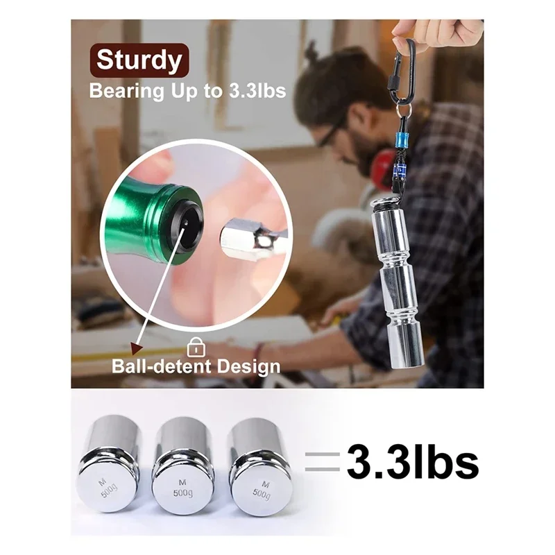 W/black Metal Keychain 24piece Pcs 1/4 Retainer Inch Holder Carabiner Hexagon Screwdriver Bits 14 Bit Portable And 6pcs
W/black Metal Keychain 24piece Pcs 1/4 Retainer Inch Holder Carabiner Hexagon Screwdriver Bits 14 Bit Portable And 6pcs