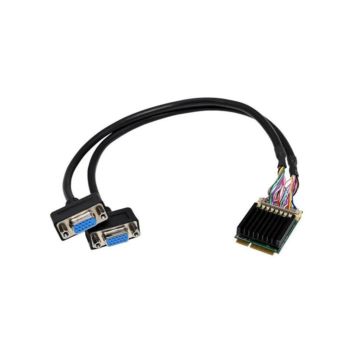 Mini Portable PCIE to Dual Port VGA Embedded Image Application Multimedia 2D SM750 Graphics
Mini Portable PCIE to Dual Port VGA Embedded Image Application Multimedia 2D SM750 Graphics