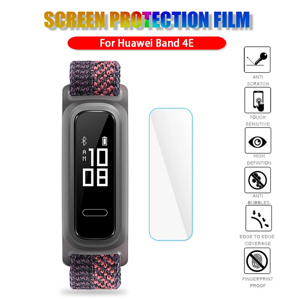 Soft TPU Film For Huawei Band 4E/3E Smartwatch Screen Protector Fiberglass ultra-thin Protective FilmAccessories Full Cover HD
Soft TPU Film For Huawei Band 4E/3E Smartwatch Screen Protector Fiberglass ultra-thin Protective FilmAccessories Full Cover HD