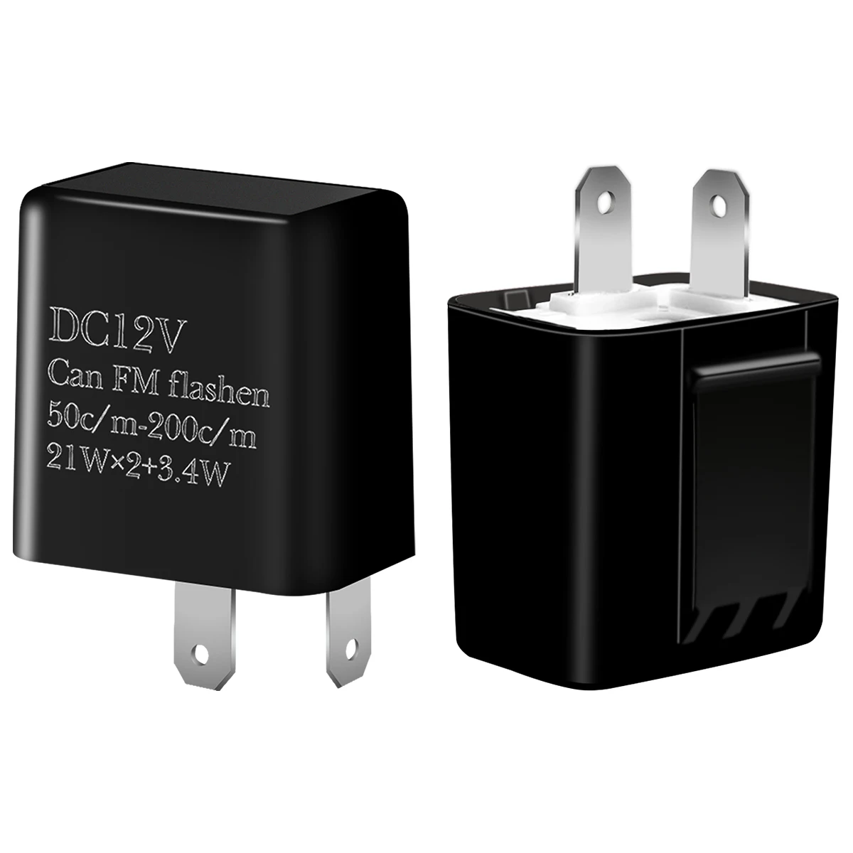 2 Pcs Universal Blinker LED Flasher Relay Turn Signal Indicator 42W 12V 2 Pin For Motorcycle
2 Pcs Universal Blinker LED Flasher Relay Turn Signal Indicator 42W 12V 2 Pin For Motorcycle