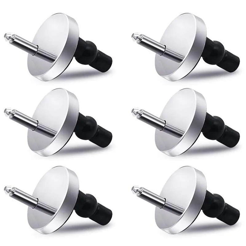 Toilet Seat Hinge Fixings 6Pcs Quick Release Top Fix Nuts Screws Hole Fittings Expanding Rubber Screws With 50MM Base
Toilet Seat Hinge Fixings 6Pcs Quick Release Top Fix Nuts Screws Hole Fittings Expanding Rubber Screws With 50MM Base