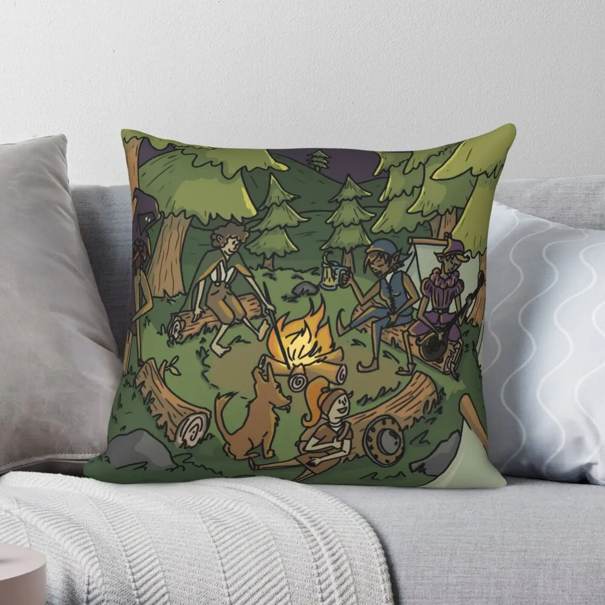 Moonlit Camp Square Pillowcase Polyester Linen Velvet Pattern Zip Decor Pillow Case Home Cushion Cover
Moonlit Camp Square Pillowcase Polyester Linen Velvet Pattern Zip Decor Pillow Case Home Cushion Cover