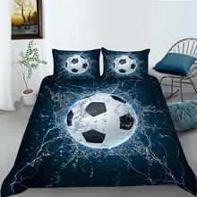 European Pattern Hot Sale Bed Linen Soft Bedding Set 3d Digital Soccer Printing 2/3pcs Duvet Cover Set ES/DE/EU/US Size
European Pattern Hot Sale Bed Linen Soft Bedding Set 3d Digital Soccer Printing 2/3pcs Duvet Cover Set ES/DE/EU/US Size