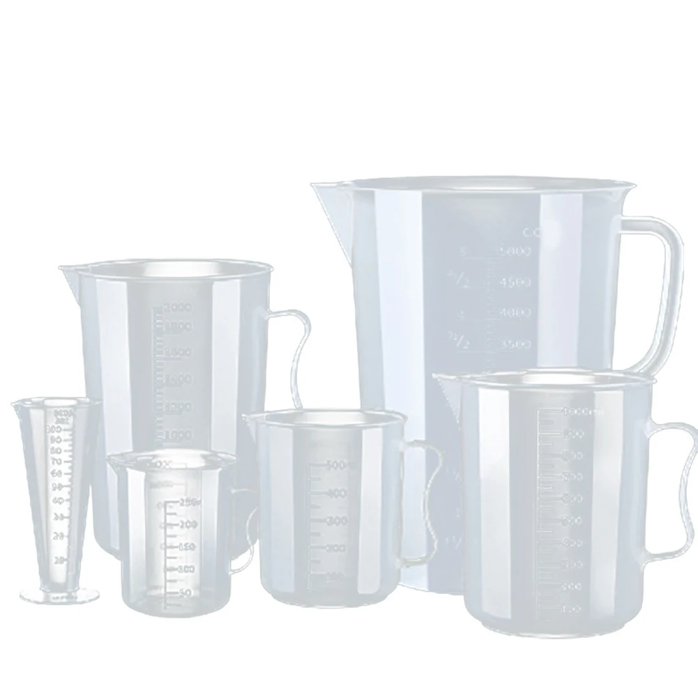 Measuring Jug Plastic Beaker Transparent Measuring Cup Chemical Resistant Household Kitchen Plastic Cooking Tool
Measuring Jug Plastic Beaker Transparent Measuring Cup Chemical Resistant Household Kitchen Plastic Cooking Tool