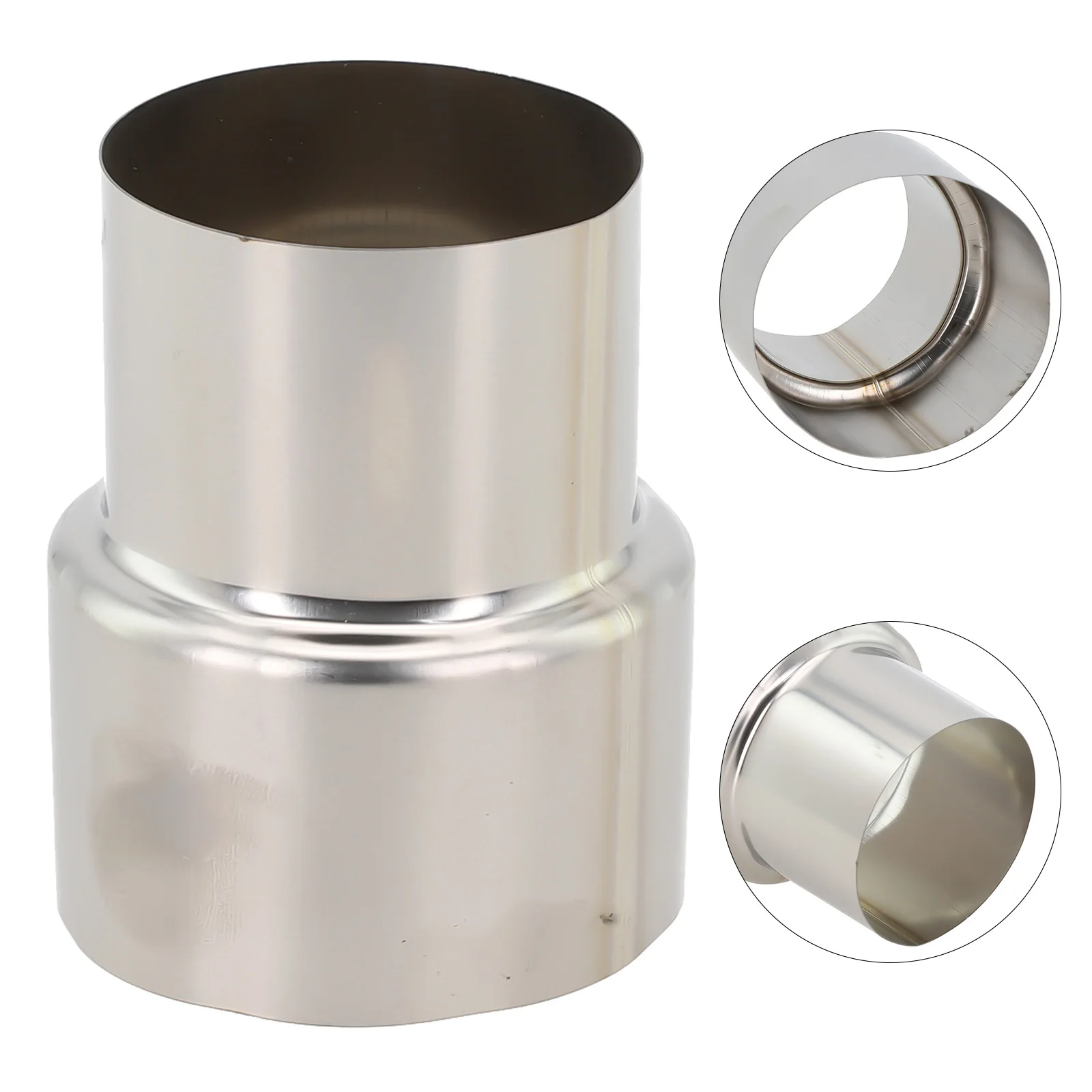 Adaptor Stove Pipe For Chimney Lining Connections Reducer Ø70mm/Ø50mm Reduce Diameter Rigid Pipe Stainless Steel
Adaptor Stove Pipe For Chimney Lining Connections Reducer Ø70mm/Ø50mm Reduce Diameter Rigid Pipe Stainless Steel