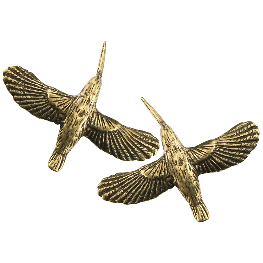 Brass Bird Ornaments Mini Hummingbird Sculpture Vintage Feng Shui Bird Statue Small Animal Garden Figurine Micro
Brass Bird Ornaments Mini Hummingbird Sculpture Vintage Feng Shui Bird Statue Small Animal Garden Figurine Micro