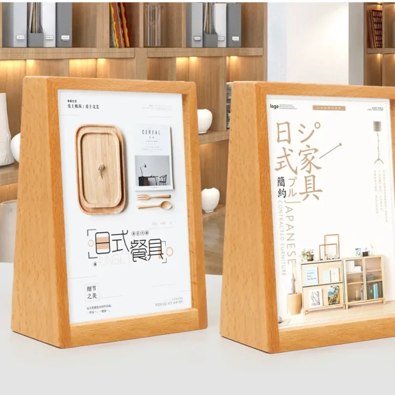 Wooden Trapezoidal Standing Card Acrylic Check-in Table Card Milk Tea Shop Price Card Order Price List Display Board
Wooden Trapezoidal Standing Card Acrylic Check-in Table Card Milk Tea Shop Price Card Order Price List Display Board
