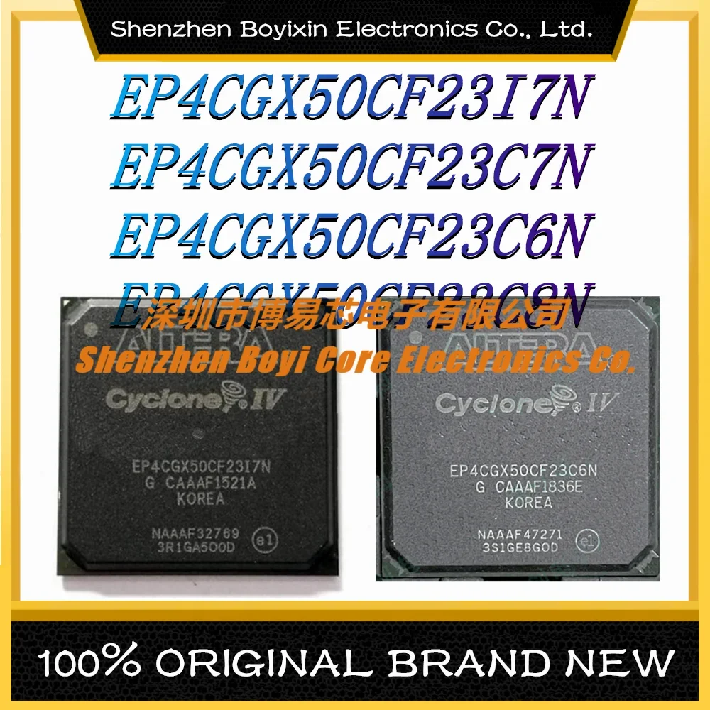 EP4CGX50CF23I7N EP4CGX50CF23C7N EP4CGX50CF23C6N EP4CGX50CF23C8N Genuine Programmable Logic Device (CPLD/FPGA) IC Chip
EP4CGX50CF23I7N EP4CGX50CF23C7N EP4CGX50CF23C6N EP4CGX50CF23C8N Genuine Programmable Logic Device (CPLD/FPGA) IC Chip