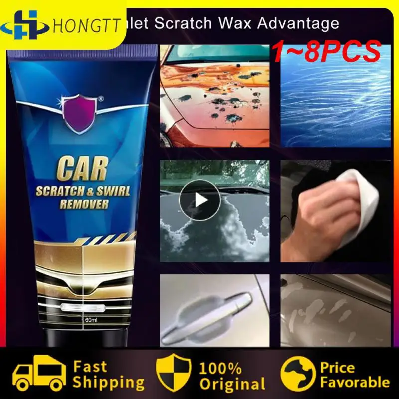 1~8PCS 60 ML Car Scratch And Swirl Remover Auto Scratch Repair Tool Car Scratches Repair Polishing Wax Anti Scratch Cream TSLM1
1~8PCS 60 ML Car Scratch And Swirl Remover Auto Scratch Repair Tool Car Scratches Repair Polishing Wax Anti Scratch Cream TSLM1
