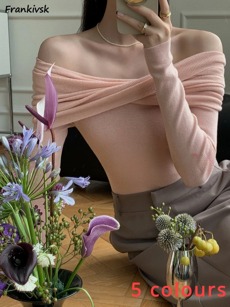 Women Pullovers Graceful Solid Soft Autumn Breathable Tender Skinny Stretchy French Style Smooth Basic Office Lightweight Retro
Women Pullovers Graceful Solid Soft Autumn Breathable Tender Skinny Stretchy French Style Smooth Basic Office Lightweight Retro