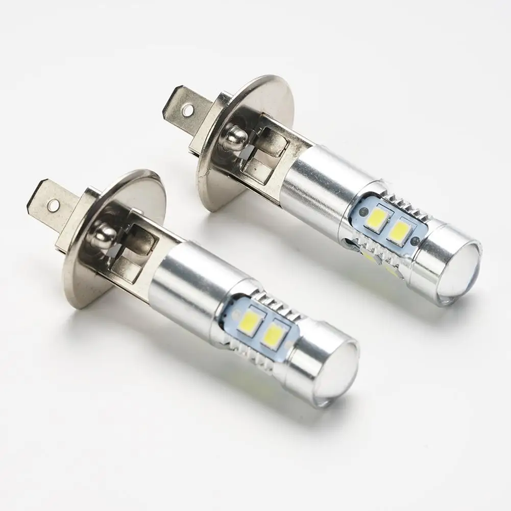 

2pcs H1 LED Headlamp Bulb 6000k 100W High Low Beam Truck SUV Fog Headlamp White Car Light Driving Bulbs Auto W5F8