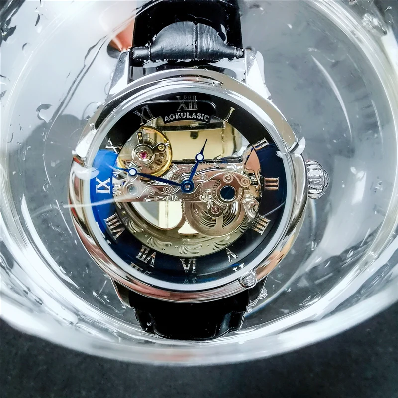 AOKULASIC Tourbillon Men Watch Automatic Mechanical Hollow Business Watches Male Clock Fashion Creative Unique Montre homme
AOKULASIC Tourbillon Men Watch Automatic Mechanical Hollow Business Watches Male Clock Fashion Creative Unique Montre homme
