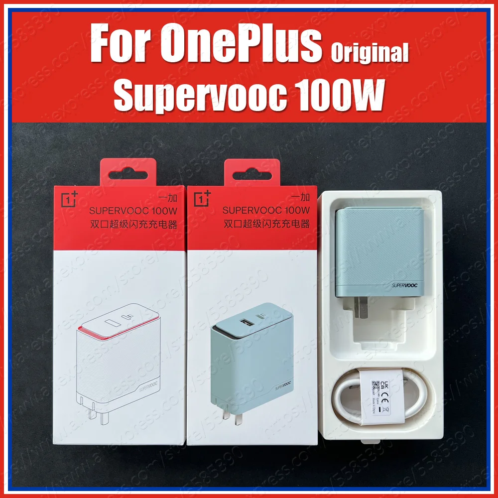 VCBAUACH 1A1C OnePlus 100 Вт Зарядное устройство SuperVooc 10A адаптер питания с двумя портами EU UK AU для OnePlus 12 Ace 2 11R 11 10 Pro Ace 2V
VCBAUACH 1A1C OnePlus 100 Вт Зарядное устройство SuperVooc 10A адаптер питания с двумя портами EU UK AU для OnePlus 12 Ace 2 11R 11 10 Pro Ace 2V