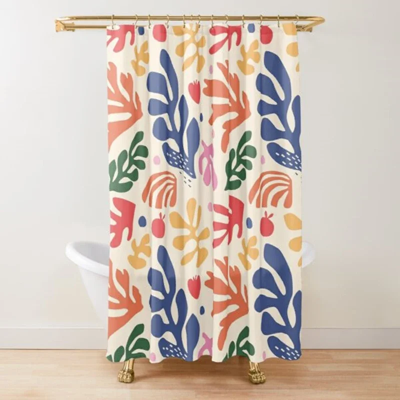 Abstract Matisse Flower Art Shower Curtain Modern Geometric Simple Aesthetic Pastel Boho Trendy Bathroom Curtain Decor with Hook
Abstract Matisse Flower Art Shower Curtain Modern Geometric Simple Aesthetic Pastel Boho Trendy Bathroom Curtain Decor with Hook