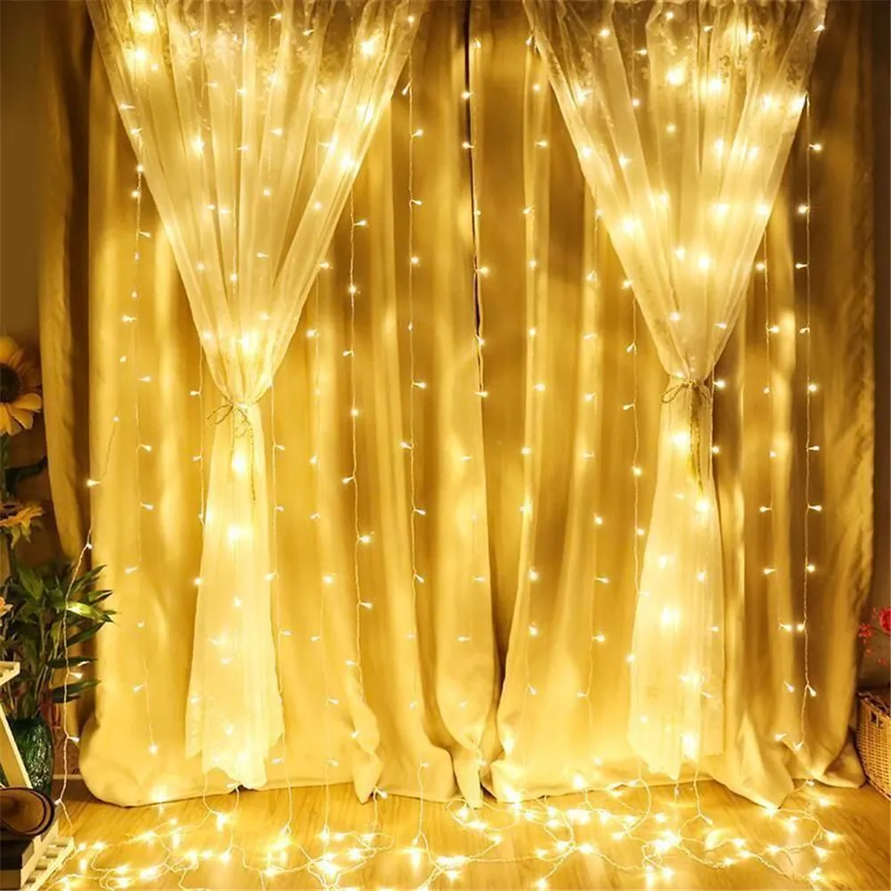 LED Window USB Remote Curtain String Light 8 Modes Wedding Party Home Garden Bedroom Outdoor Indoor Wall Christmas Decorations
LED Window USB Remote Curtain String Light 8 Modes Wedding Party Home Garden Bedroom Outdoor Indoor Wall Christmas Decorations