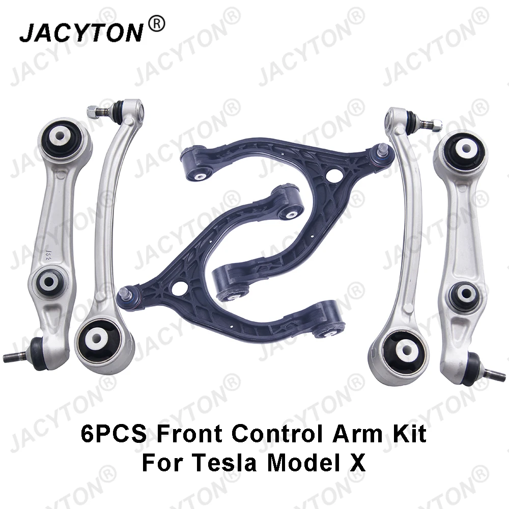 Комплект передних рычагов управления JACYTON 6 шт. для Tesla Model X 1027322-00-D 1027327-00-D 1027351-00-C 1041570-00-B 1041575-00-B
Комплект передних рычагов управления JACYTON 6 шт. для Tesla Model X 1027322-00-D 1027327-00-D 1027351-00-C 1041570-00-B 1041575-00-B