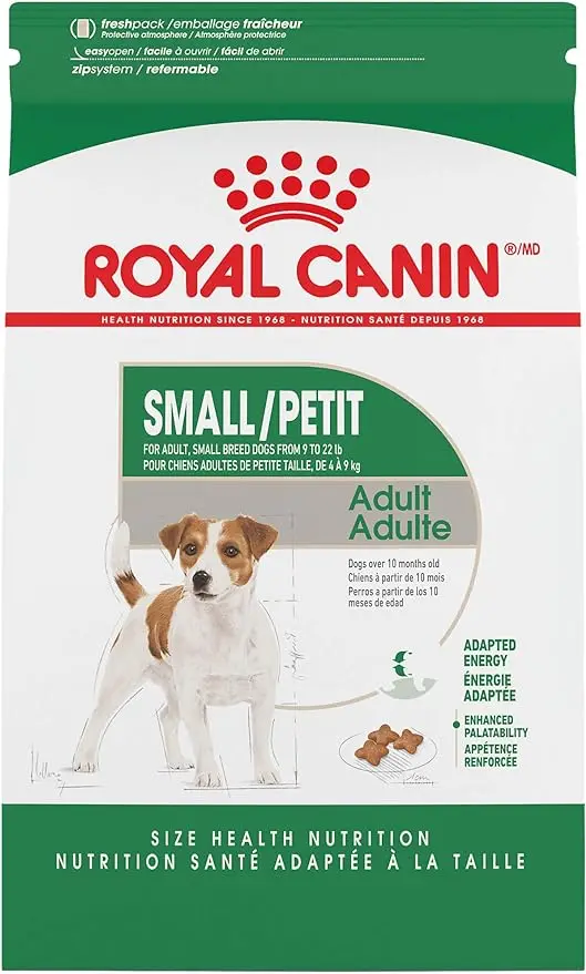 

Сухая корма для собак Royal Canin для взрослых небольших пород, сумка 14 фунтов