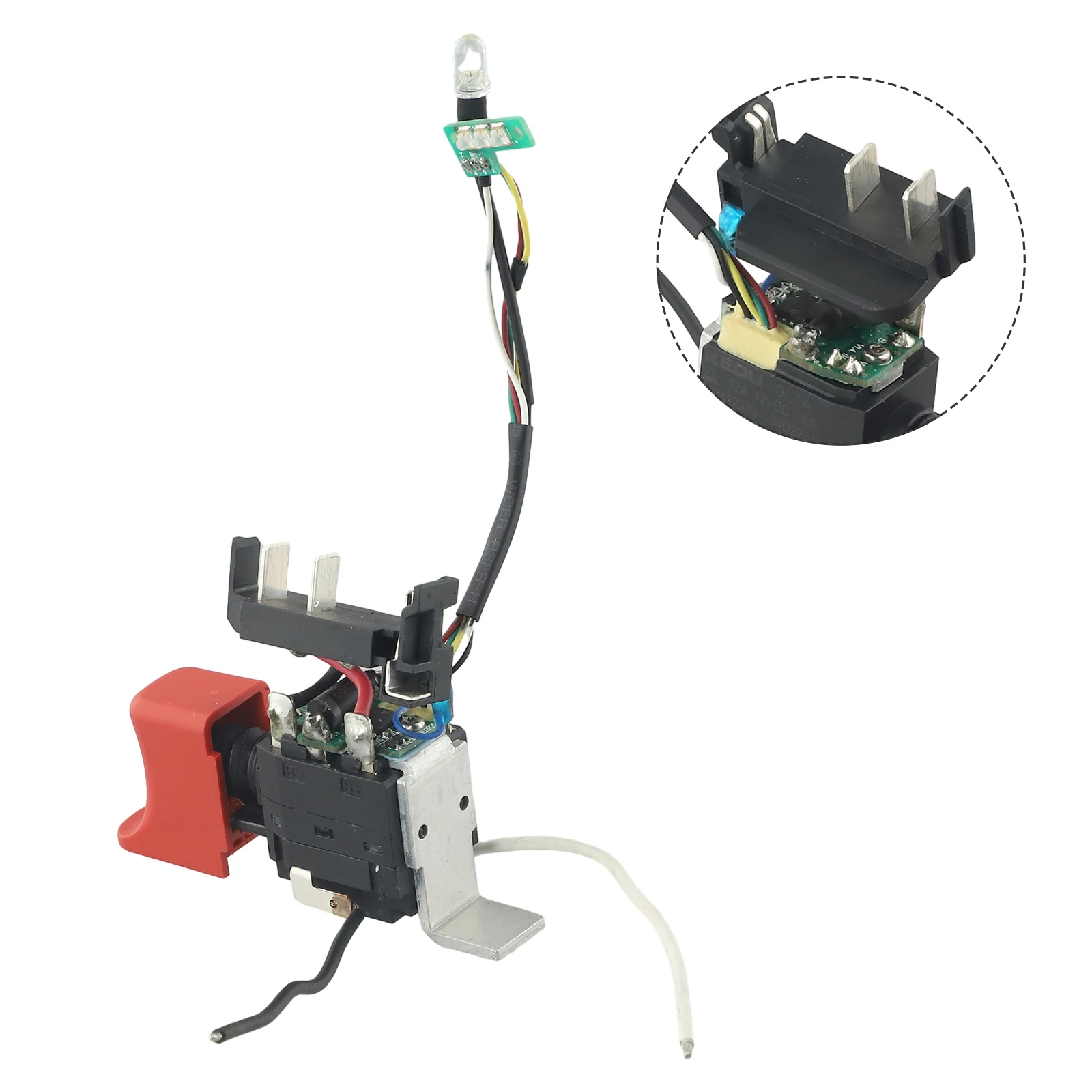 Переключатель триггера для аккумуляторной дрели BS10.8V, быстрый базовый переключатель для электроинструментов BS 10,8 V 12V, запасные части
Переключатель триггера для аккумуляторной дрели BS10.8V, быстрый базовый переключатель для электроинструментов BS 10,8 V 12V, запасные части
