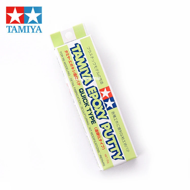 Tamiya 7051 Epoxy AB Patching Clay Model Repair Modification Filling Plasticity Quick Hardening Fast Drying 25g
Tamiya 7051 Epoxy AB Patching Clay Model Repair Modification Filling Plasticity Quick Hardening Fast Drying 25g