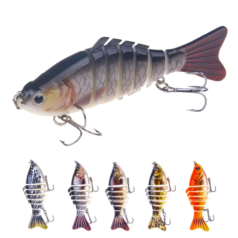 

16g 10cm Sinking Wobblers Fishing Lures minnow Jointed Crankbait Swimbait Hard Artificial Bait For bass pike Fishing Tackle Lure