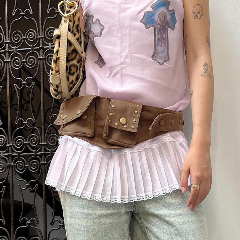Women Waist Bag Western Studded Fanny Pack Fashion Crossbody Belt Bag for Outdoors Sports Hiking
Women Waist Bag Western Studded Fanny Pack Fashion Crossbody Belt Bag for Outdoors Sports Hiking