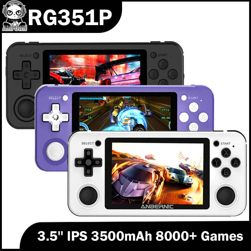 Ретро видеоигровые консоли Anbernic RG351P с IPS-экраном 3,5 дюйма, 3500 мАч, с открытым исходным кодом Linux 8000 +, игры для PS1 PSP NDS N64 GBC GBA FC
Ретро видеоигровые консоли Anbernic RG351P с IPS-экраном 3,5 дюйма, 3500 мАч, с открытым исходным кодом Linux 8000 +, игры для PS1 PSP NDS N64 GBC GBA FC