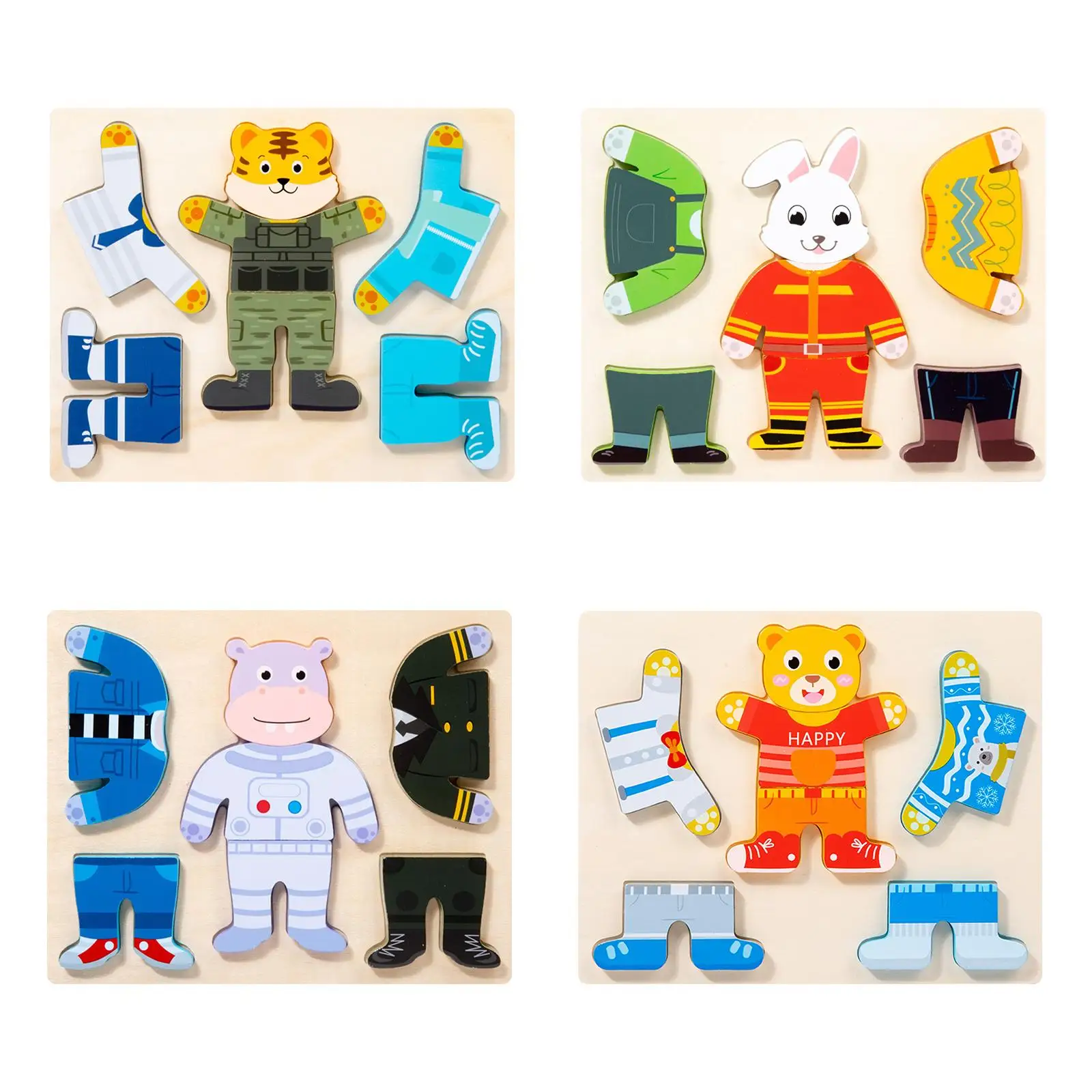 Wooden Dress up Puzzle Set Early Learning Educational Toys Montessori Toys for Girls Boys Age 4+ Years Old Baby Birthday Gifts
Wooden Dress up Puzzle Set Early Learning Educational Toys Montessori Toys for Girls Boys Age 4+ Years Old Baby Birthday Gifts