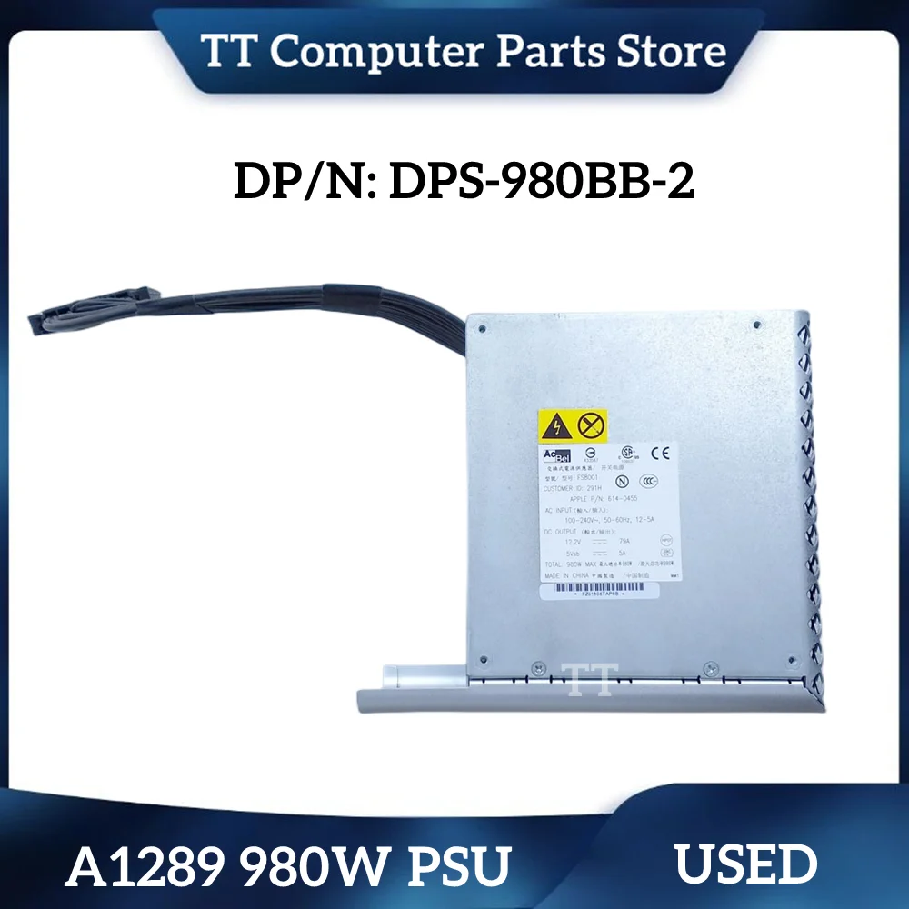 

TT USED DPS-980BB-2 FS8001 A1289 614-0435 DPS-980BB 980W PSU 661-5011 614-0436 614-0454 Power Supply Fast Ship