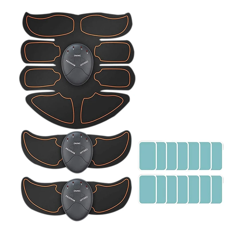 Ab Muscle Toner - Extra 20 Pcs Gel Pads, Abs Belt, Abdominal Toning Electronic Workout Portable Machine
Ab Muscle Toner - Extra 20 Pcs Gel Pads, Abs Belt, Abdominal Toning Electronic Workout Portable Machine