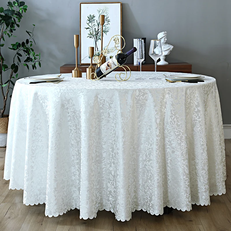 Hotel Tablecloths Restaurant Table Cover Home Banquet Round Tablecloths High-End Tablecloths
Hotel Tablecloths Restaurant Table Cover Home Banquet Round Tablecloths High-End Tablecloths
