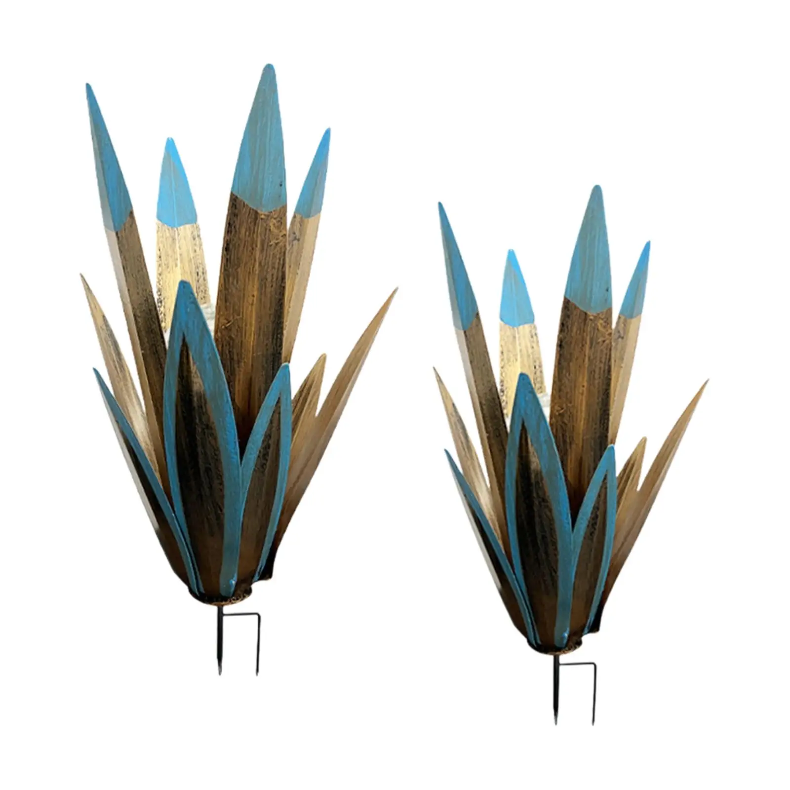 2x Metal Agave Plant Outdoor Decor with Solar Light Yard Decoration Outdoor Statue Creative Lawn Ornament for Patio Outside Lawn
2x Metal Agave Plant Outdoor Decor with Solar Light Yard Decoration Outdoor Statue Creative Lawn Ornament for Patio Outside Lawn